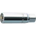 Ko-Ken Spark Plug Socket 20.8mm 6 Point 70mm Spring Clip 3/8 Sq. Drive 3300C-20.8